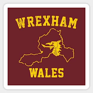 Wrexham Wales / Cymru Sticker